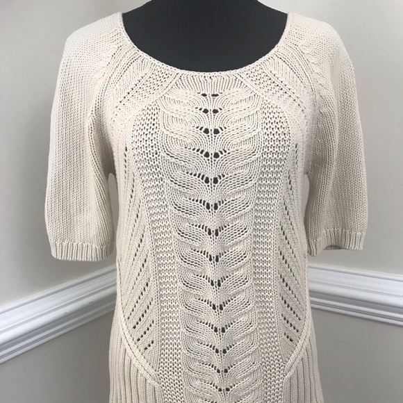 GAP Sweaters - NWT Gap Summer Short Sleeve Sweater Off White